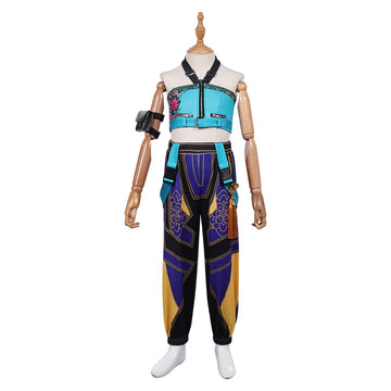 KPop Demon Hunters Zoey Kids Cosplay Costume  Outfit Halloween Carnival Suit